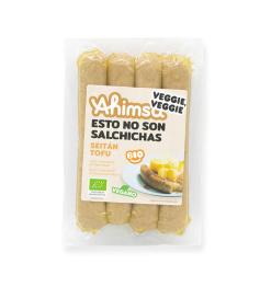 Esto no son Salchichas de Seitán y Tofu Veganas Ahimsa Bio 200g