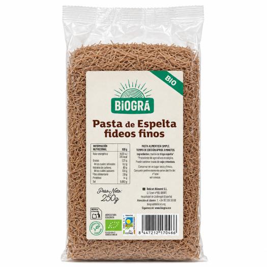 Fideo Fino de Espelta Biográ Bio 250g