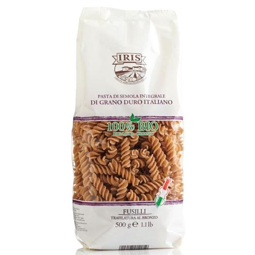 Fusilli de Trigo Integral Iris Bio 500g