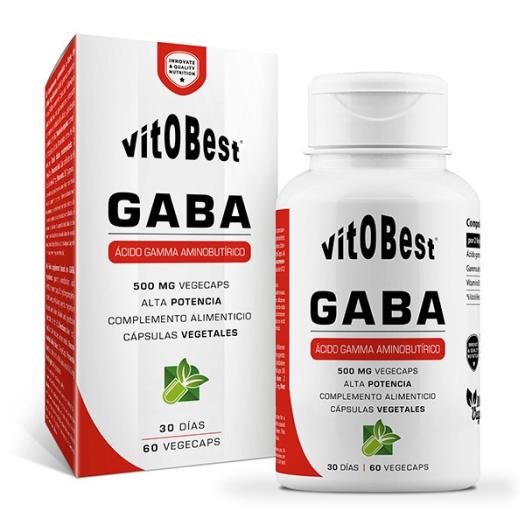 GABA 500mg Vitobest 60 VCáps
