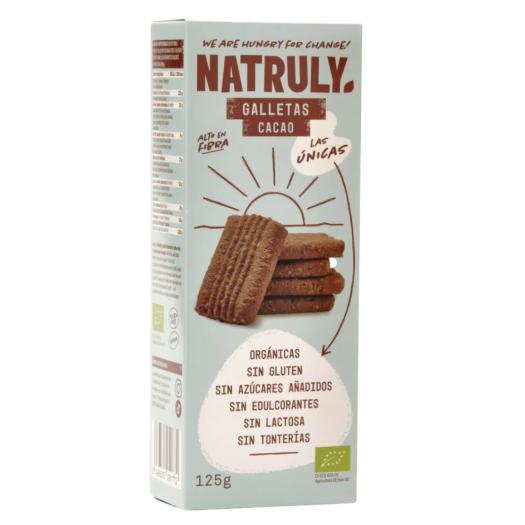 Galletas con Cacao Natruly Bio 125g