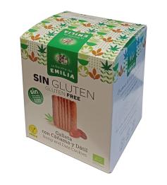 Galletas con Cáñamo Manzana y Dátil Sin Gluten La Receta de Emilia Bio 125g