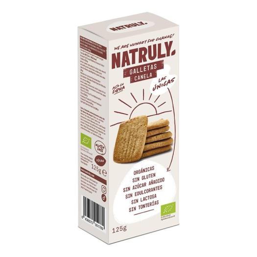 Galletas con Canela Natruly Bio 125g