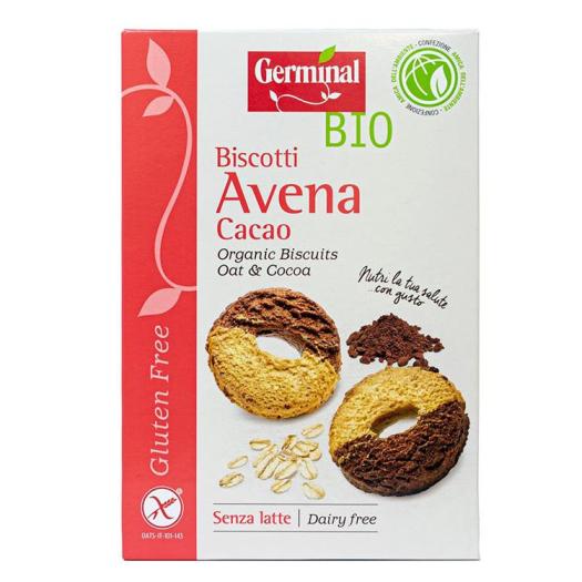 Galletas de Avena Sin Gluten con Cacao Germinal Bio 250g