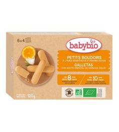 Galletas de Naranja Dentición 6 meses Babybio 120g