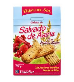 Galletas de Salvado de Avena con Frutos Rojos Hijas del Sol 500g