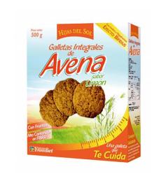 Galletas Integrales de Avena sabor Limón Hijas del Sol Ynsadiet 500g