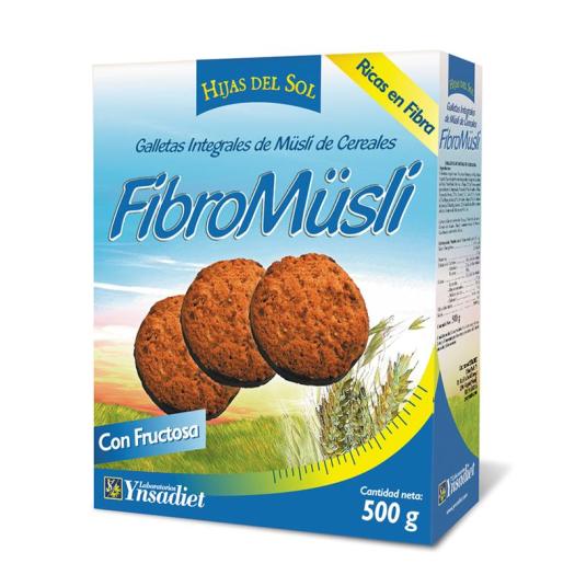 Galletas Integrales FibroMuesli Hijas del Sol Ynsadiet 500g