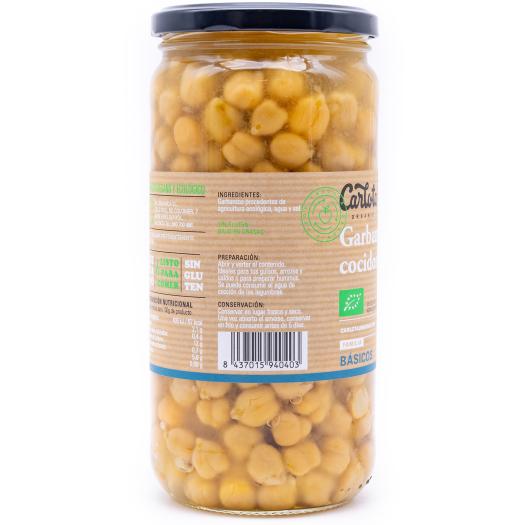 Garbanzos Cocidos Bio 720g