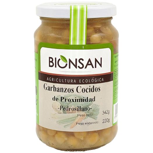 Garbanzos Cocidos Bionsan Bio 220g