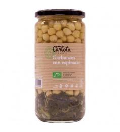 Garbanzos con Espinacas Bio 720g