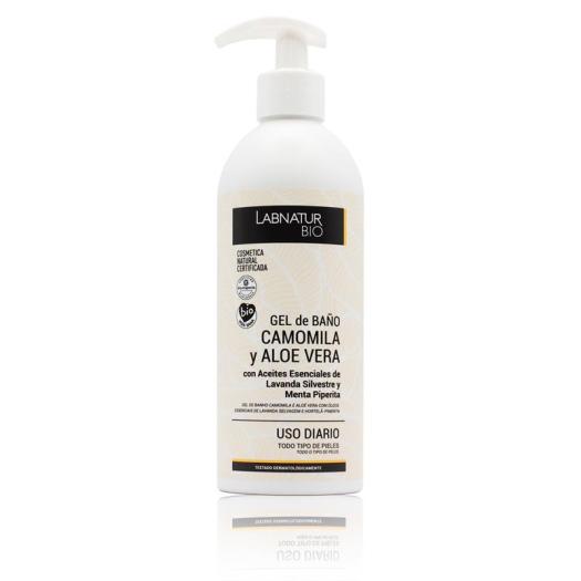 Gel Baño de Uso Diario Camomila y Aloe Vera Labnatur Bio 450ml