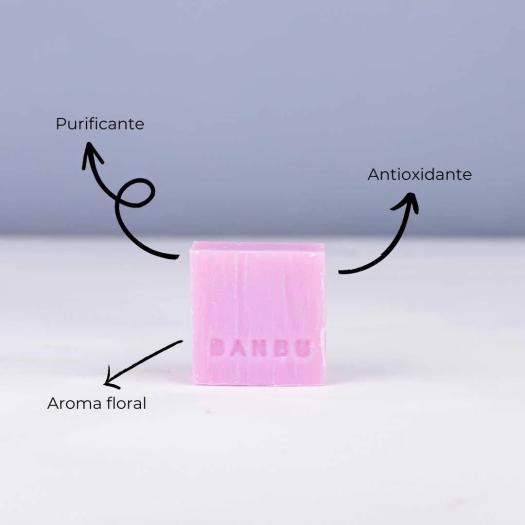 Gel de Ducha Sólido Empathy con Aroma a Rosa Banbu 100g