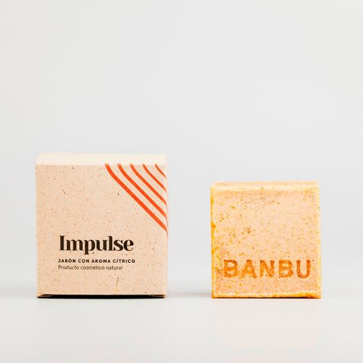 Gel de Ducha Sólido Impulse con Aroma Cítrico Banbu 100g