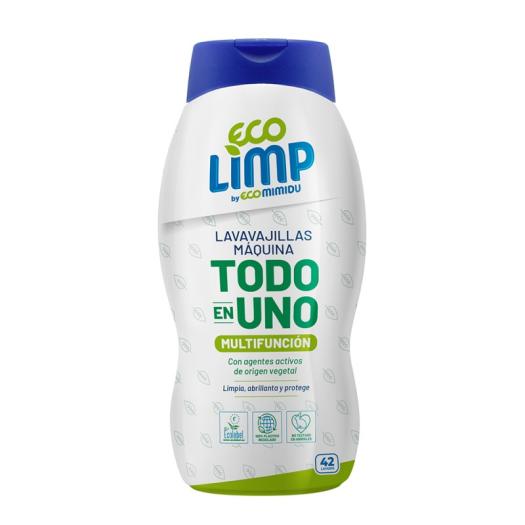 Gel Lavavajillas a Máquina Todo en 1 EcoLimp by Ecomimidú Bio 720ml