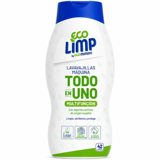 Gel Lavavajillas a Máquina Todo en 1 EcoLimp by Ecomimidú Bio 720ml