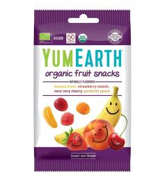 Gominolas Veganas de Frutas Bio YumEarth 50g