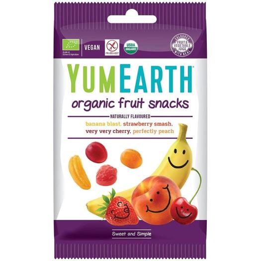 Gominolas Veganas de Frutas Bio YumEarth 50g