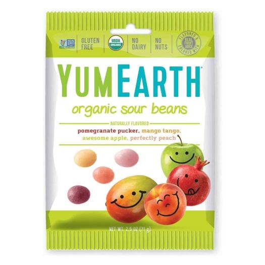 Gominolas Veganas Grajeas Ácidas Bio YumEarth 50g