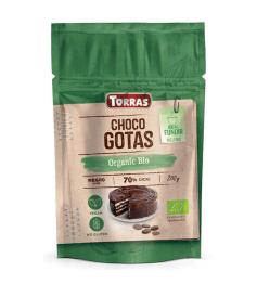 Gotas de Chocolate al 70% para Cobertura y Postres Bio 200g