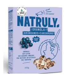 Granola de Arándanos y Cardamomo Natruly Bio 325g