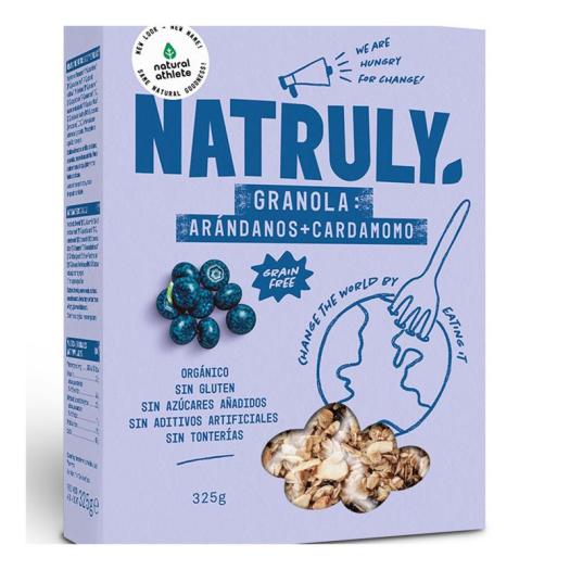 Granola de Arándanos y Cardamomo Natruly Bio 325g