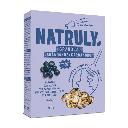 Granola de Arándanos y Cardamomo Natruly Bio 325g
