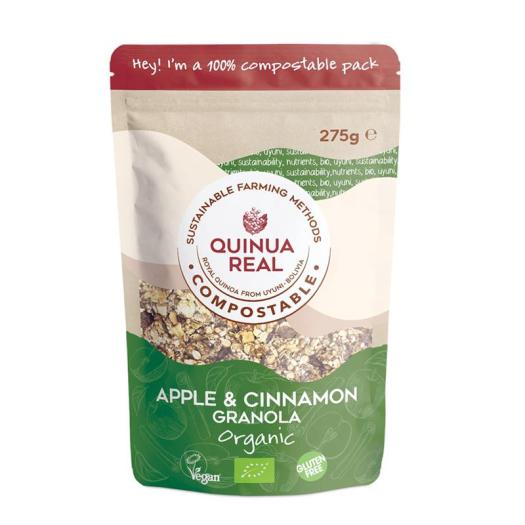Granola de Quinua Real con Manzana y Canela Sin Gluten Bio 275g