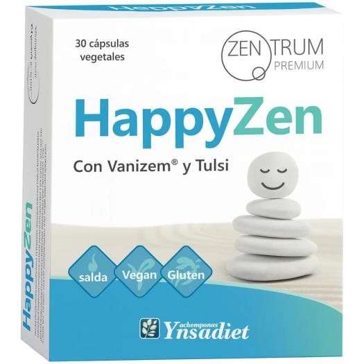 Happy Zen Zentrum 30 Cápsulas Vegetales