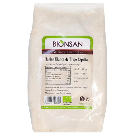 Harina Blanca Espelta Bionsan Bio 500g