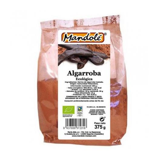 Harina de Algarroba (100% Algarroba) Mandole Bio 250g