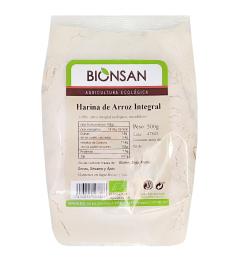 Harina de Arroz Integral Bionsan Bio 500g