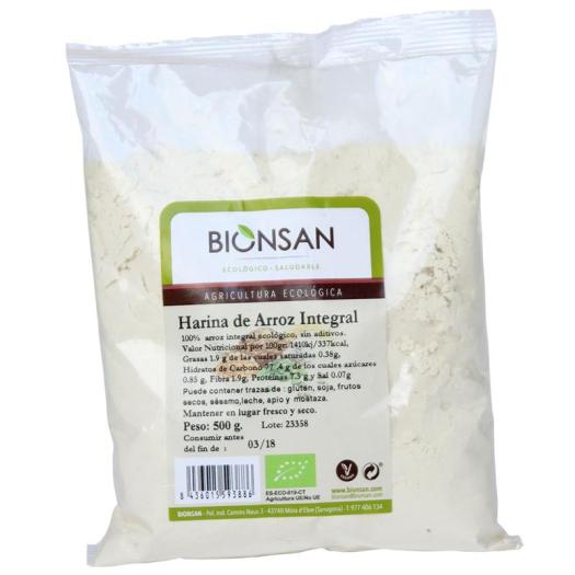 Harina de Arroz Integral Bionsan Bio 500g