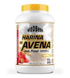 Harina de Avena Sabor Fresa Vitobest 2Kg