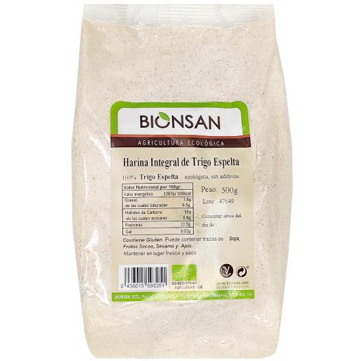 Harina Espelta Integral Bionsan Bio 500g