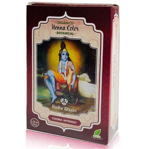 Henna Botanical Caoba Intenso en Polvo Rhade Shyam 100g
