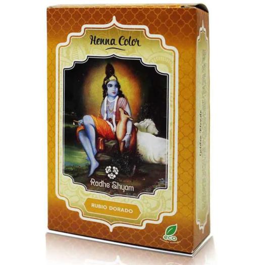 Henna Rubio Dorado en Polvo Rhade Shyam 100g