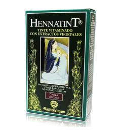 Hennatint Tinte Vitaminado Caoba Oscuro Rhade Shyam 100g