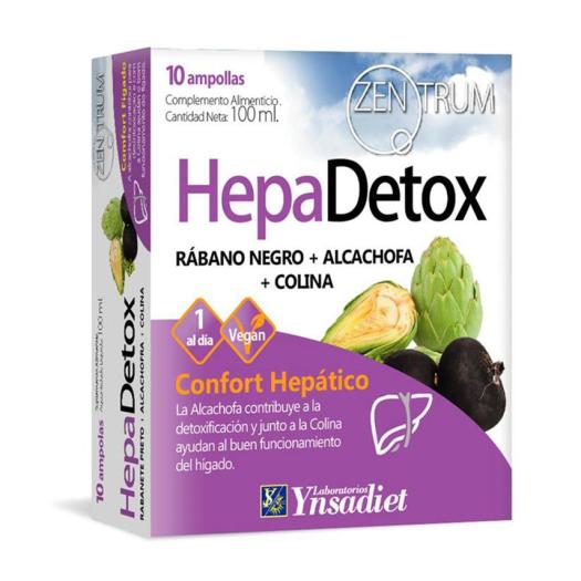 Hepa Detox Zentrum Ynsadiet 10 Ampollas