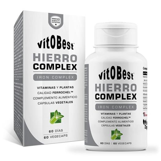 Hierro Complex Vitobest 60 Cápsulas