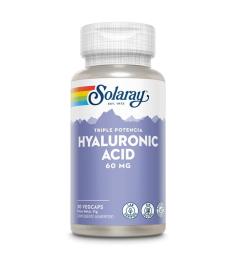 Hyaluronic Acid 60 mg Solaray 30 VegCaps