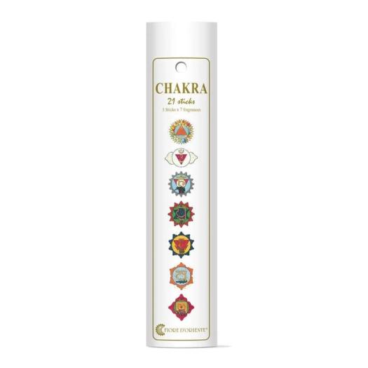 Incienso Artesanal de Chakras Discovery Set Fiore dOriente 42g
