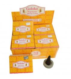 Incienso Conos Nag Champa Goloka 16g