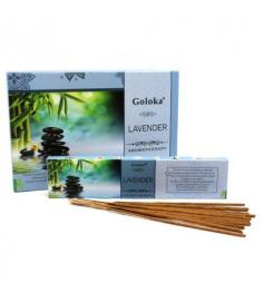 Incienso Aromaterapia Lavanda Goloka 15g