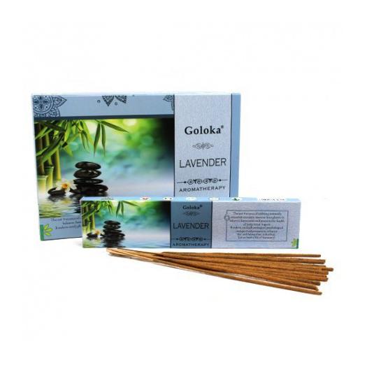Incienso Aromaterapia Lavanda Goloka 15g