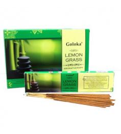 Incienso Aromaterapia Lemon Grass Goloka 15g