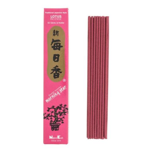 Incienso Japonés Morning Star Lotus 50 Barritas 20g