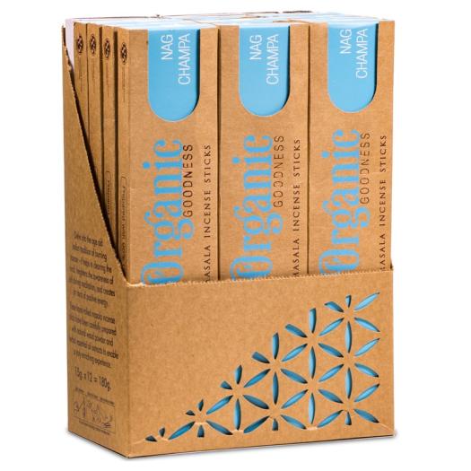 Incienso Masala Nag Champa Organic Goodness 15g
