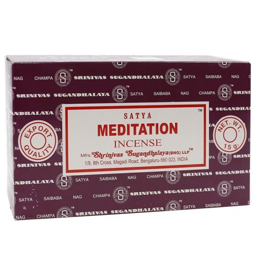 Incienso Meditación Satya 15g