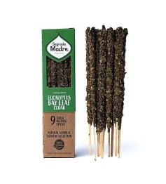 Incienso Natural de Hierbas Eucalipto Laurel y Cedro Sagrada Madre 44g